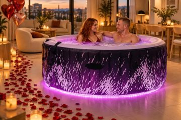 Douceur scandinave : spa lumineux et décoration romantique